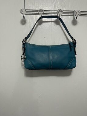 Coach Leather Y2K Hamptons Soho Demi Baguette shoulder bag
